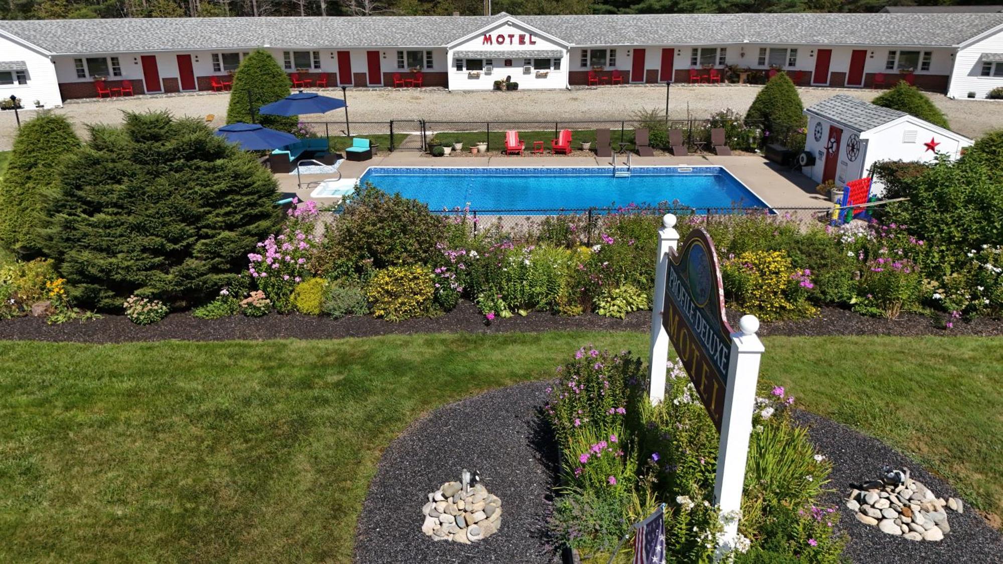 Profile Deluxe Motel Twin Mountain Extérieur photo